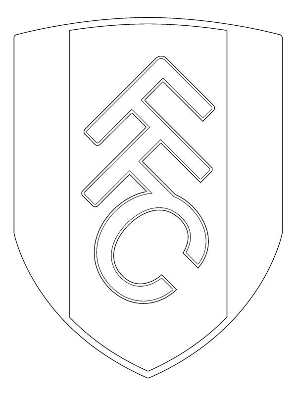 FC Fulham disegno da colorare