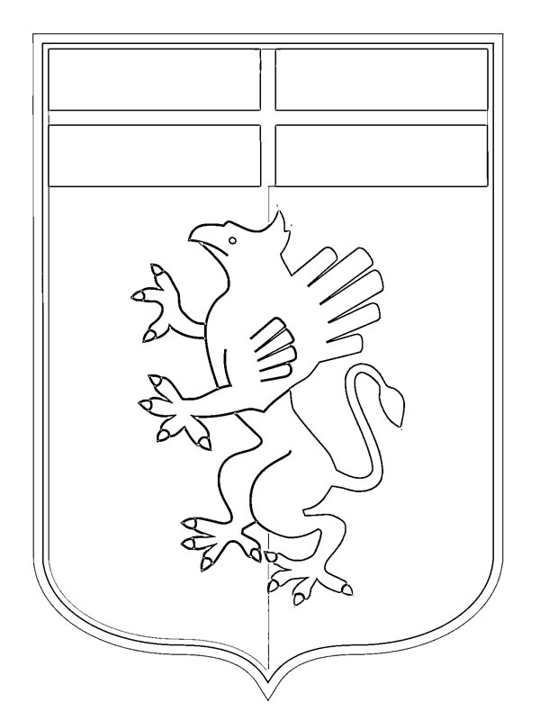 Genoa CFC disegno da colorare