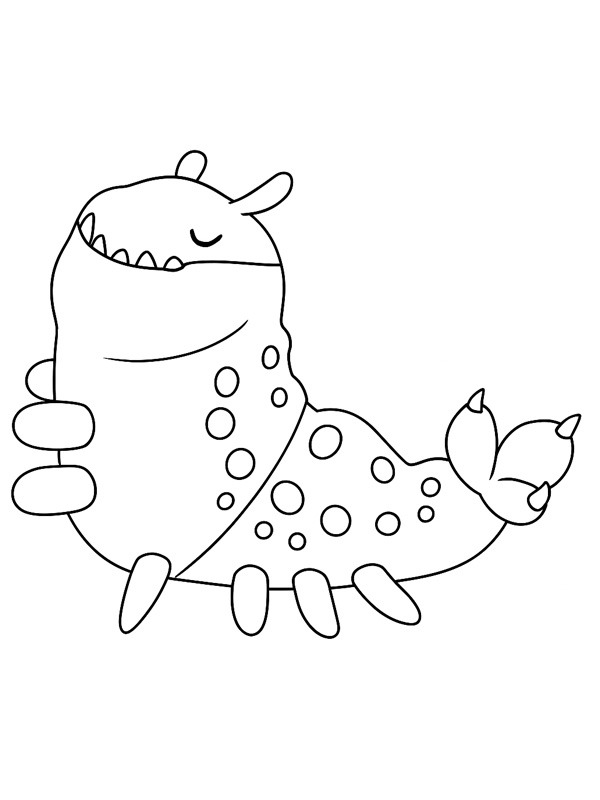 Glordon Elio disegno da colorare