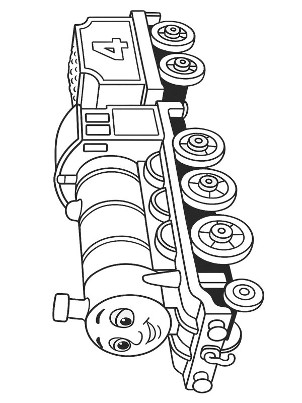 Gordon (Il trenino Thomas) disegno da colorare Gordon (Il trenino Thomas) disegno da colorare