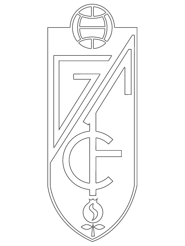 Granada CF disegno da colorare