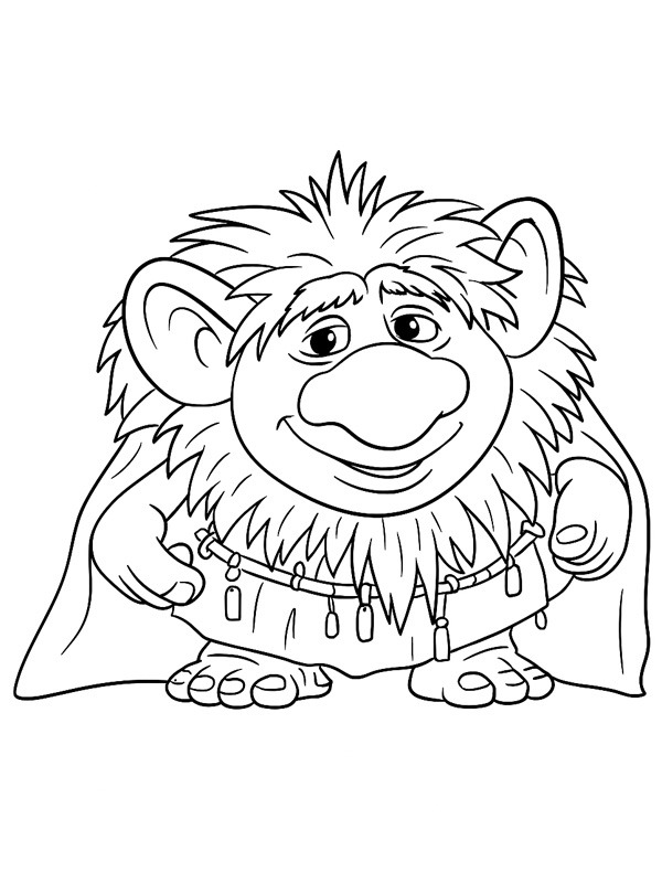 Granpapà (Frozen) disegno da colorare Granpapà (Frozen) disegno da colorare