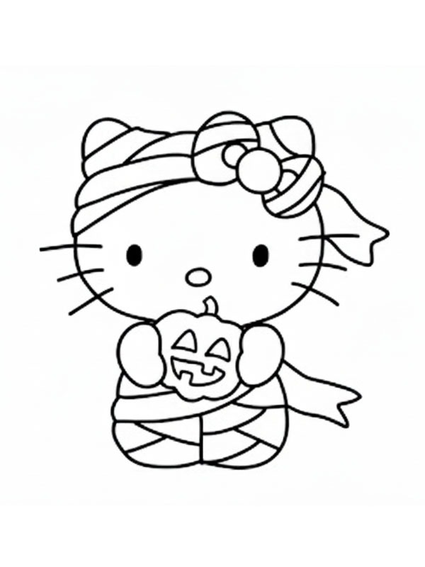 hello kitty halloween disegno da colorare hello kitty halloween disegno da colorare