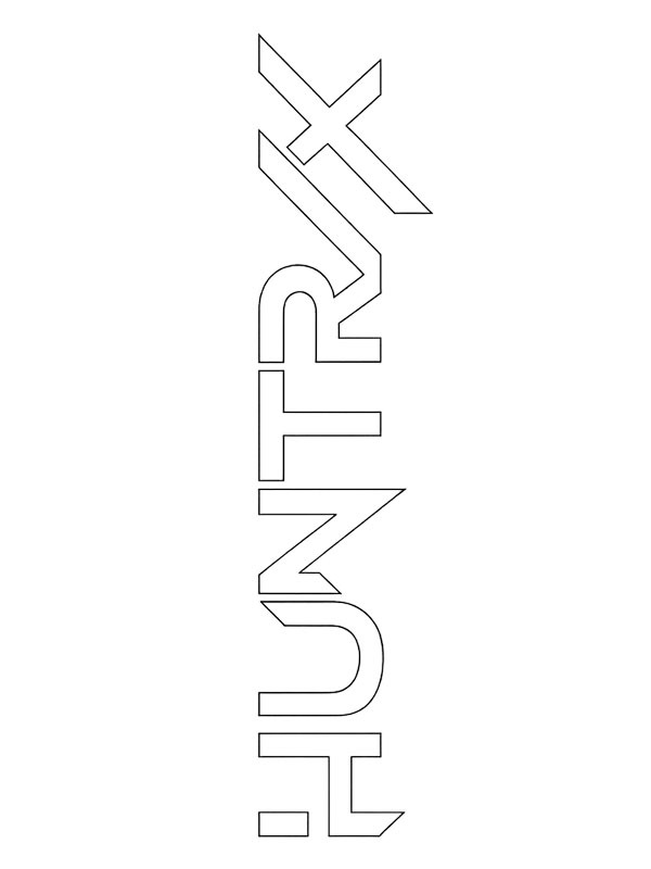 Logo Huntrix disegno da colorare Logo Huntrix disegno da colorare