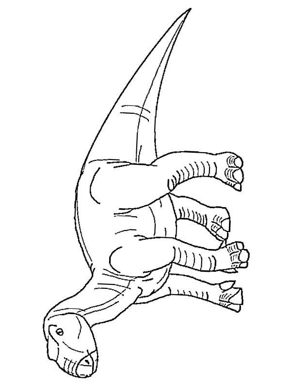 Iguanodon disegno da colorare