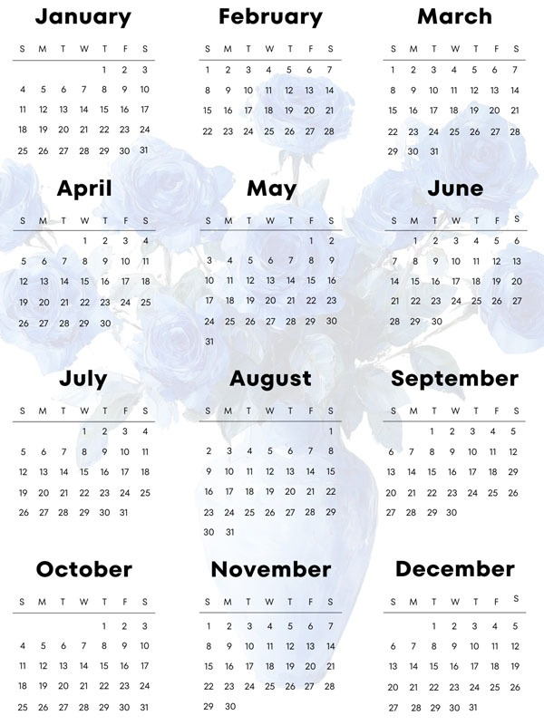 Calendario 2026 disegno da colorare Calendario 2026 disegno da colorare