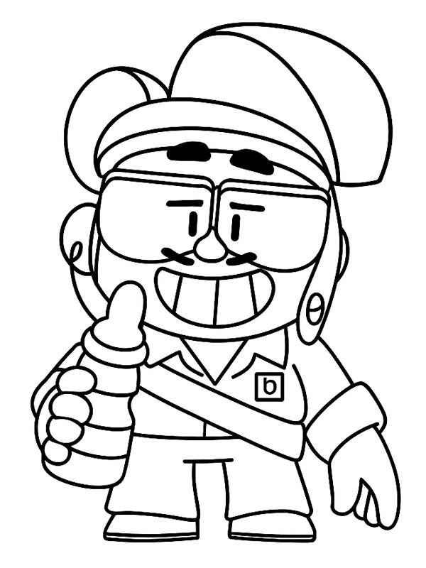 Jae-yong Brawl Stars disegno da colorare Jae-yong Brawl Stars disegno da colorare