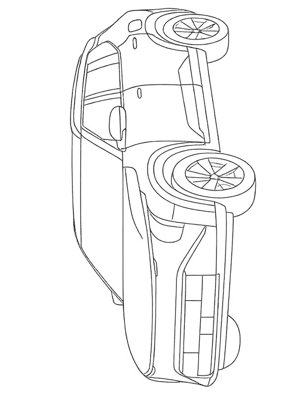 Kia EV3 disegno da colorare Kia EV3 disegno da colorare