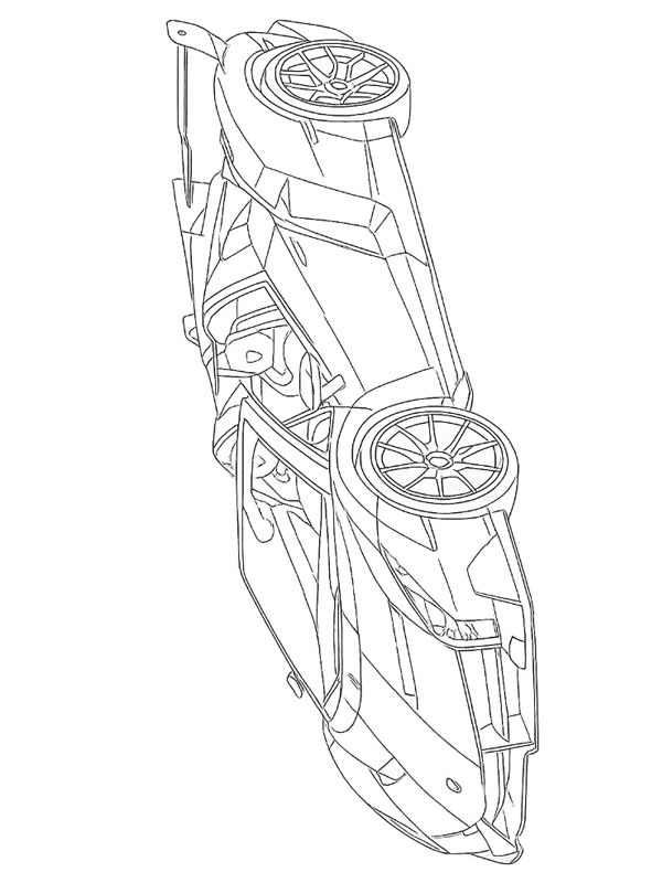 Lamborghini Veneno disegno da colorare Lamborghini Veneno disegno da colorare