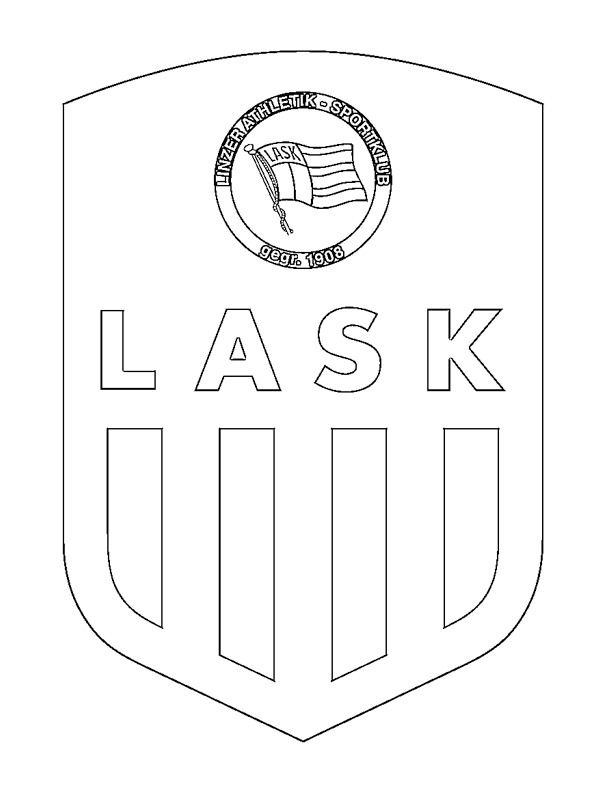 LASK Linz disegno da colorare
