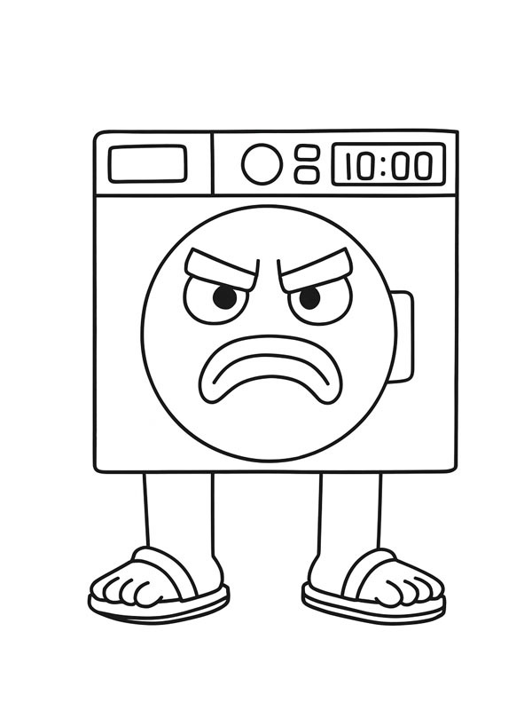 Lavadorito Spinito disegno da colorare Lavadorito Spinito disegno da colorare