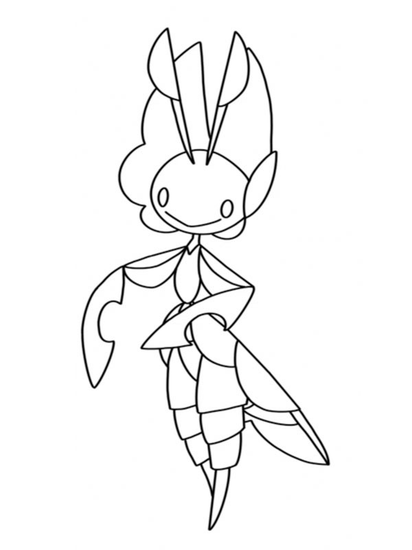 Leavanny (Pokémon) disegno da colorare Leavanny (Pokémon) disegno da colorare