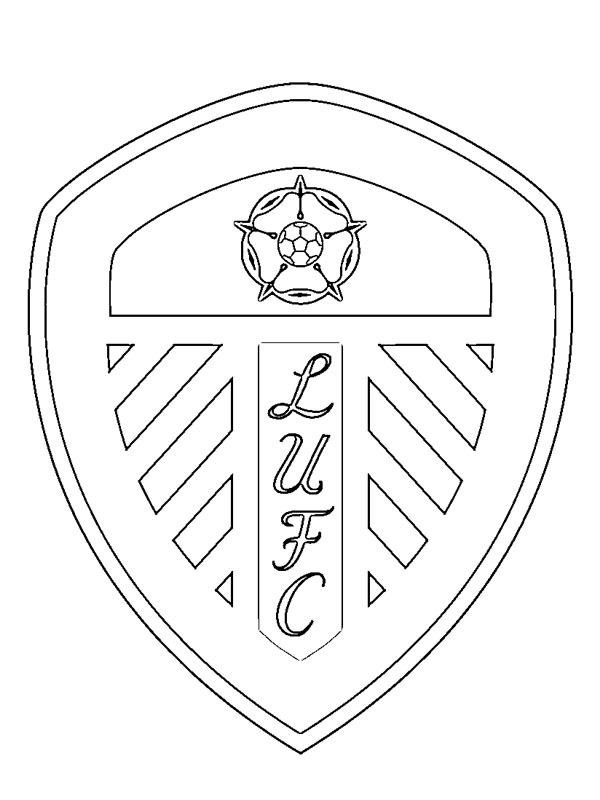 Leeds United FC disegno da colorare