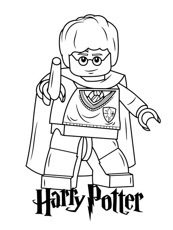 Lego Harry Potter disegno da colorare