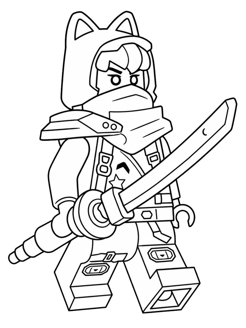 LEGO Ninjago Sora disegno da colorare LEGO Ninjago Sora disegno da colorare
