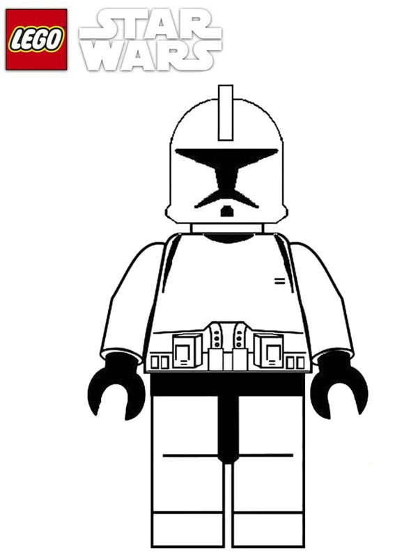 Lego Star Wars disegno da colorare