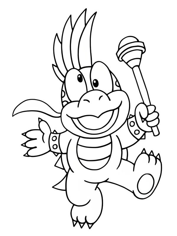 Lemmy Koopa disegno da colorare Lemmy Koopa disegno da colorare