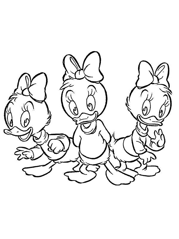 Emy, Evy e Ely disegno da colorare