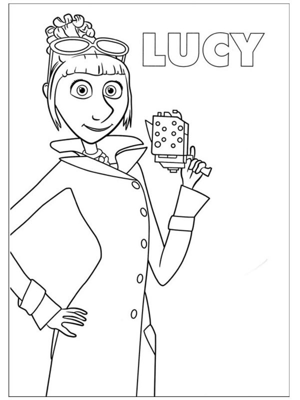 Lucy Wilde (Cattivissimo me 2) disegno da colorare Lucy Wilde (Cattivissimo me 2) disegno da colorare