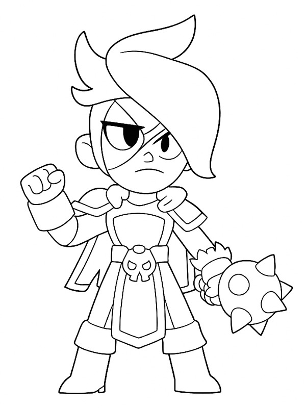 Lumi Brawl Stars disegno da colorare Lumi Brawl Stars disegno da colorare