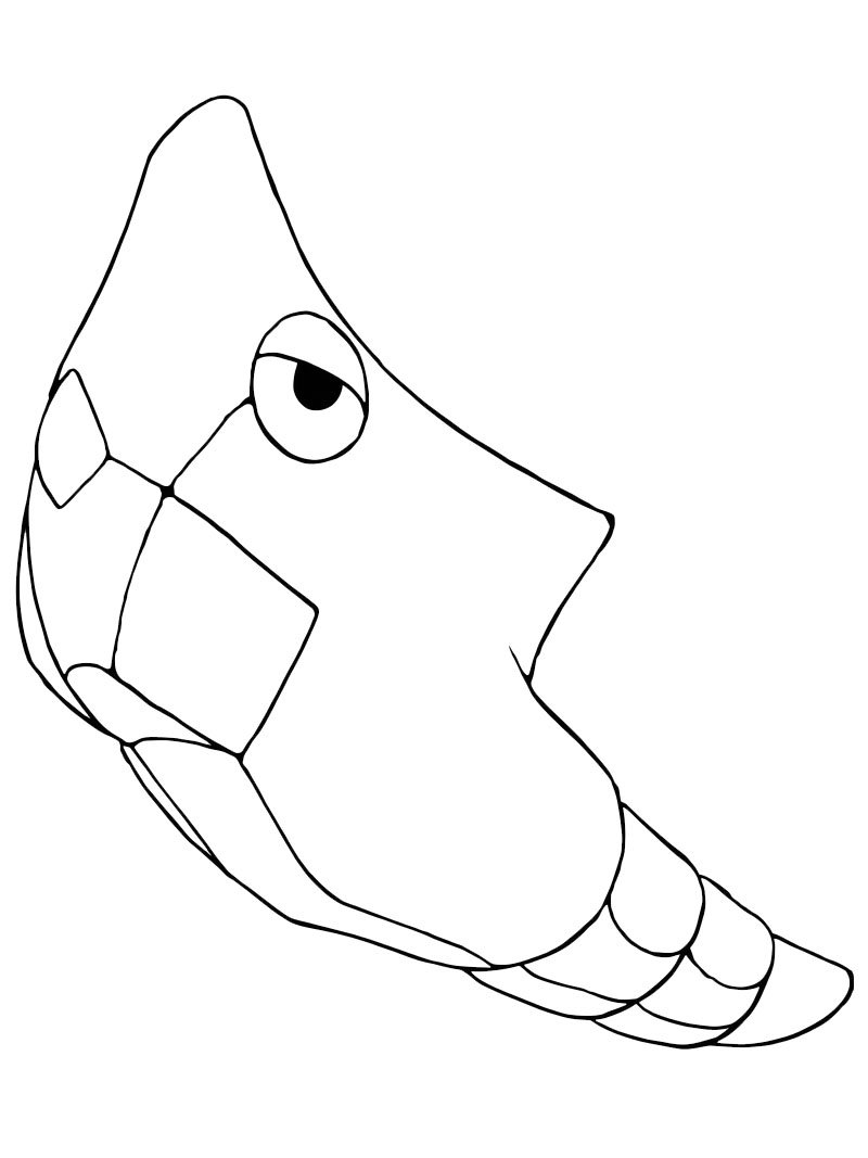 Metapod (Pokémon) disegno da colorare Metapod (Pokémon) disegno da colorare