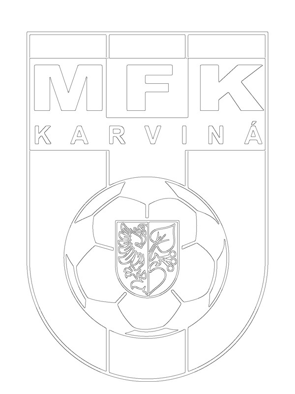 MFK Karviná disegno da colorare