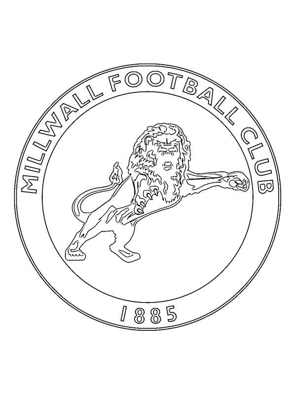 Millwall FC disegno da colorare