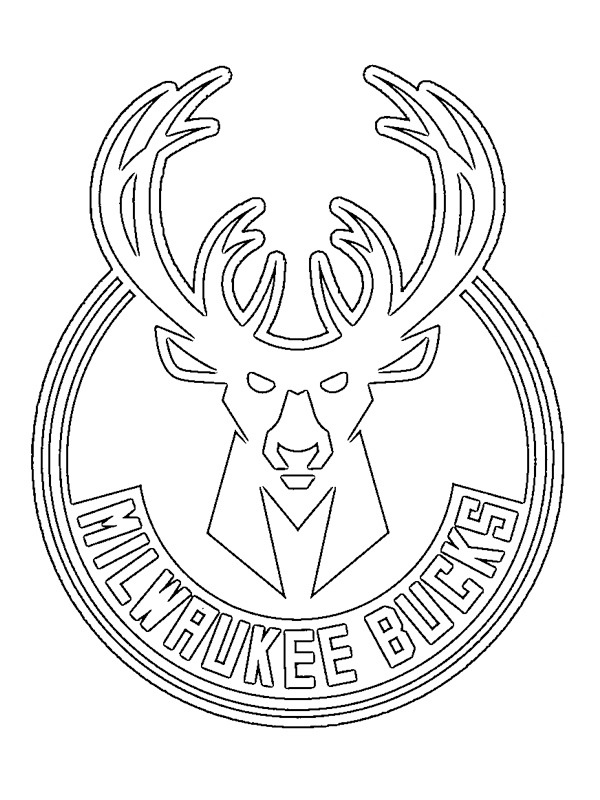 Milwaukee Bucks disegno da colorare