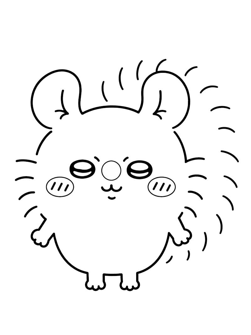 Momonga (Chiikawa) disegno da colorare Momonga (Chiikawa) disegno da colorare