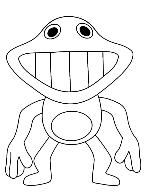 Monkey Larry (Garten of Banban) disegno da colorare Monkey Larry (Garten of Banban) disegno da colorare
