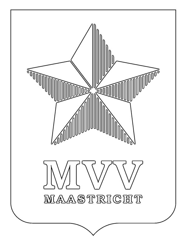 MVV Maastricht disegno da colorare