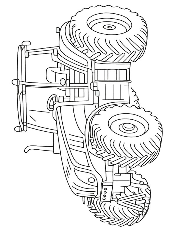 New Holland T8.390 disegno da colorare New Holland T8.390 disegno da colorare