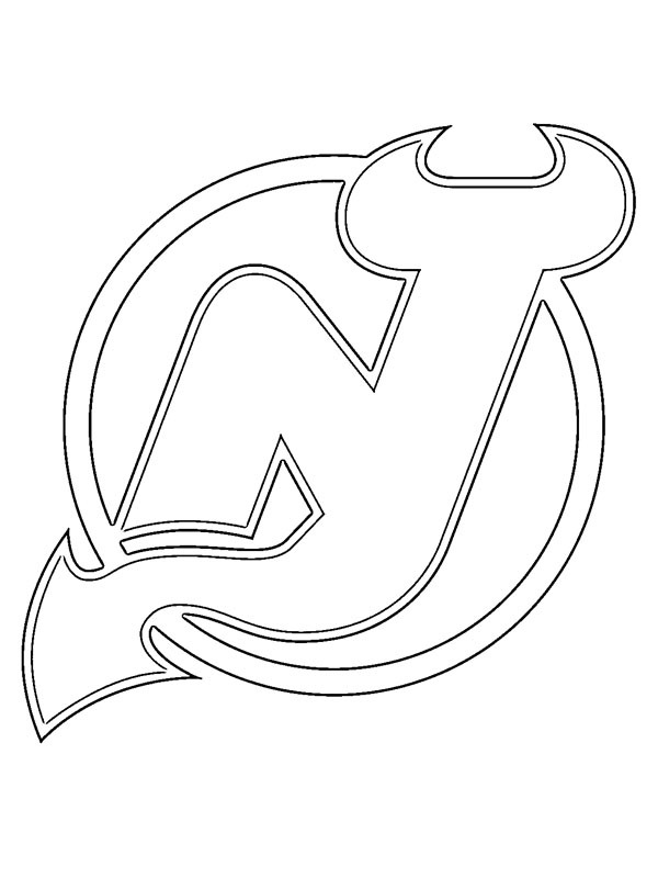New Jersey Devils disegno da colorare