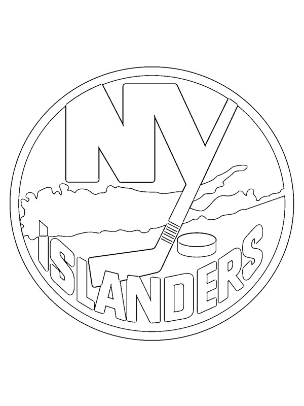New York Islanders disegno da colorare