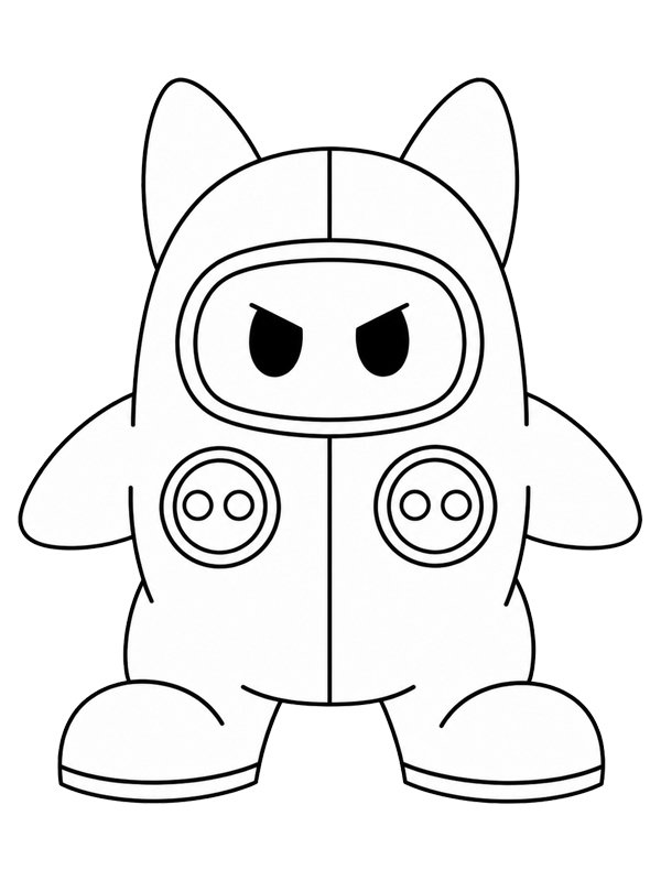 Ninji (Super Mario Bros. 2) disegno da colorare Ninji (Super Mario Bros. 2) disegno da colorare