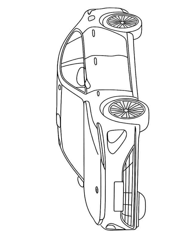 NIO ET7 disegno da colorare NIO ET7 disegno da colorare