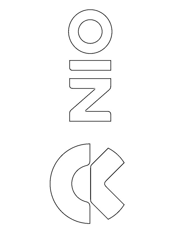 Logo NIO disegno da colorare Logo NIO disegno da colorare