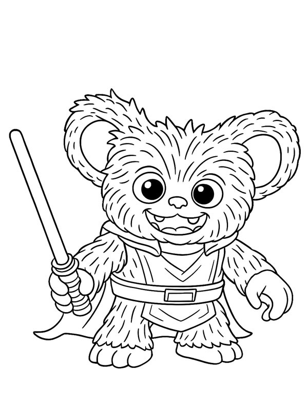 Nubs (Star Wars: Young Jedi Adventures) disegno da colorare Nubs (Star Wars: Young Jedi Adventures) disegno da colorare