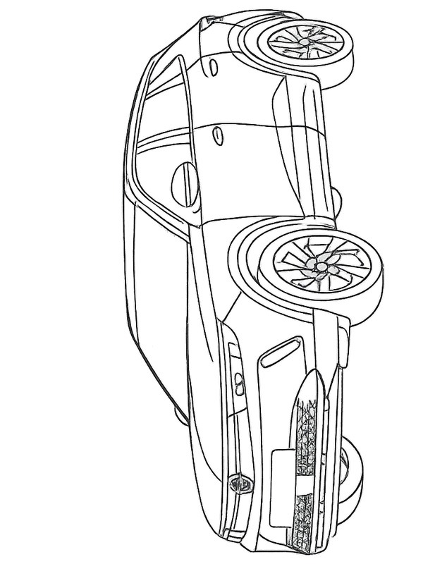 Opel Grandland disegno da colorare Opel Grandland disegno da colorare