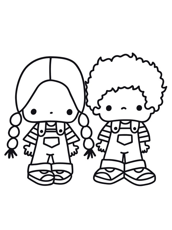 Patty & Jimmy disegno da colorare Patty & Jimmy disegno da colorare