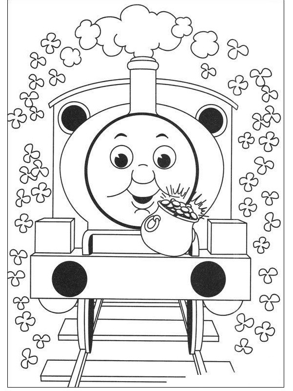 Percy Il trenino Thomas disegno da colorare