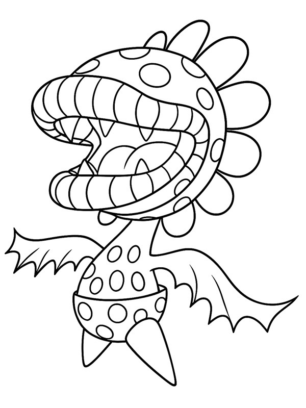 Pipino Piranha disegno da colorare Pipino Piranha disegno da colorare