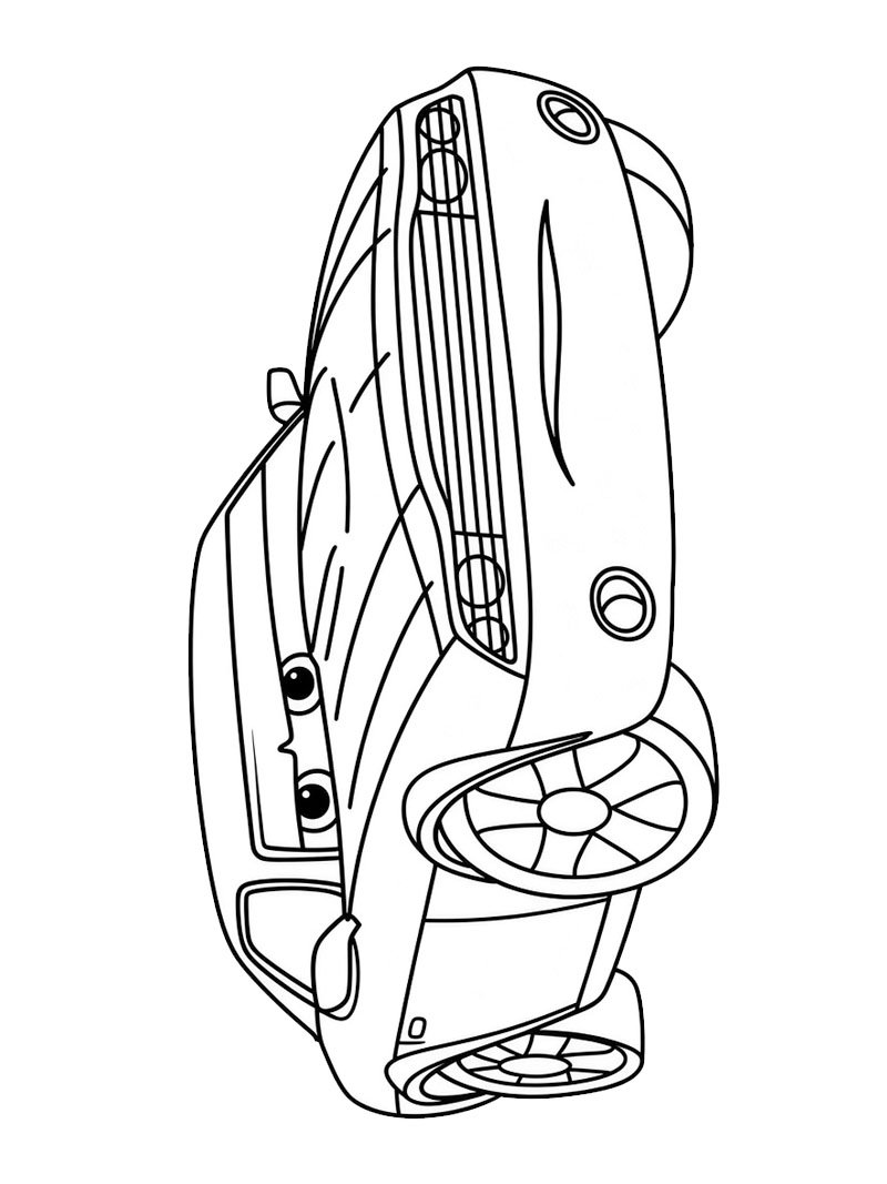 Rod Redline (Cars 2) disegno da colorare Rod Redline (Cars 2) disegno da colorare