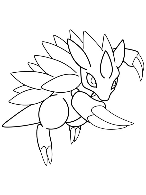 Sandslash (Pokemon) disegno da colorare Sandslash (Pokemon) disegno da colorare