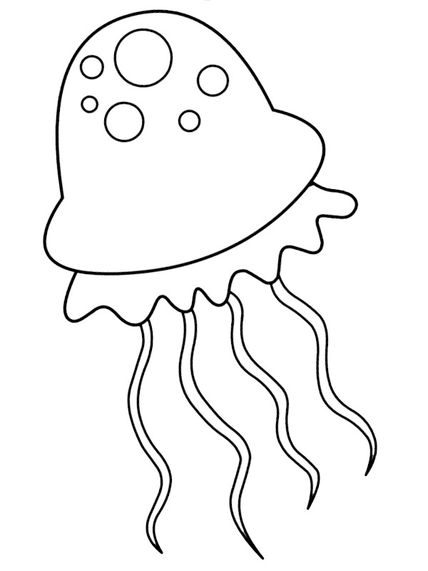 Medusa carina disegno da colorare