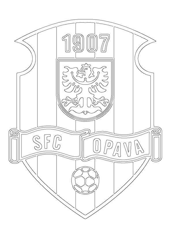 Slezsky FC Opava disegno da colorare