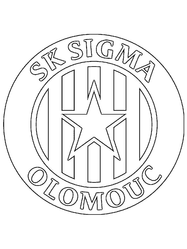 SK Sigma Olomouc disegno da colorare