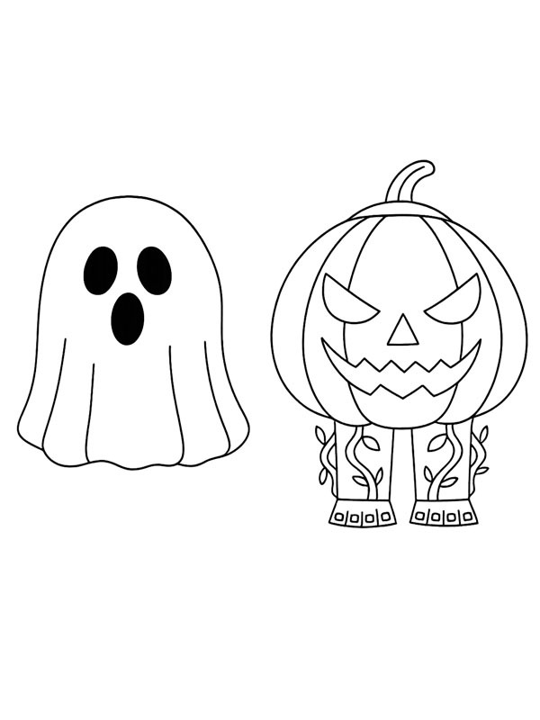 Spooky and Pumpky (Steal A Brainrot) disegno da colorare Spooky and Pumpky (Steal A Brainrot) disegno da colorare