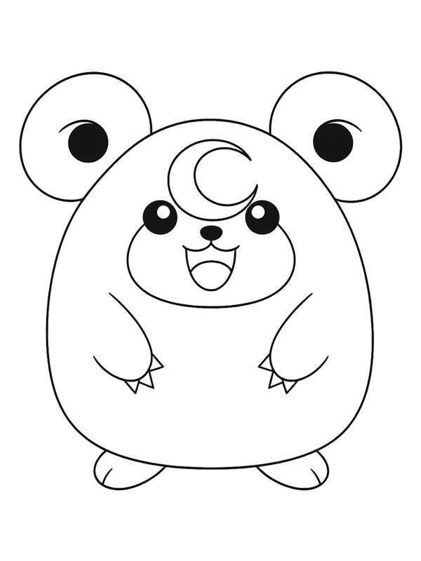 Squishmallows Pokémon disegno da colorare Squishmallows Pokémon disegno da colorare