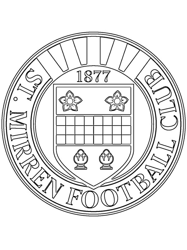 St Mirren Football Club disegno da colorare